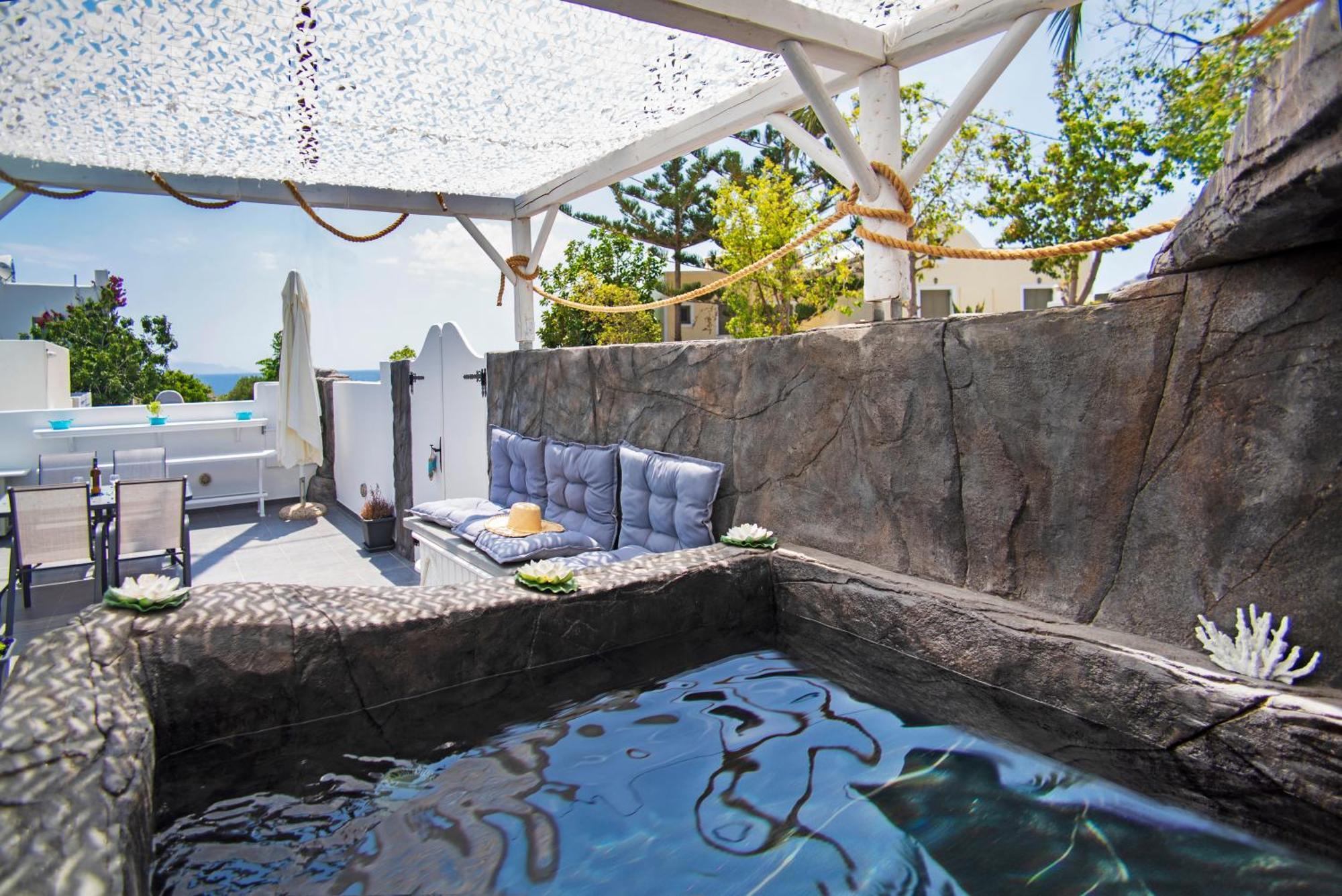 Appartamento Blue Dream - Santorini Kamári Esterno foto