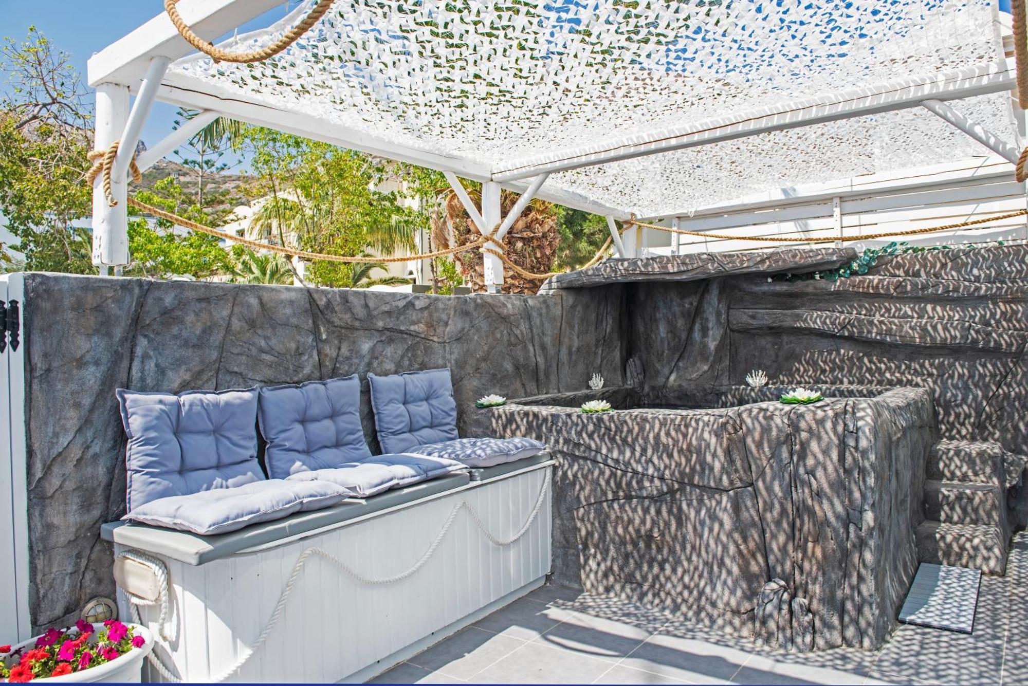 Appartamento Blue Dream - Santorini Kamári Esterno foto