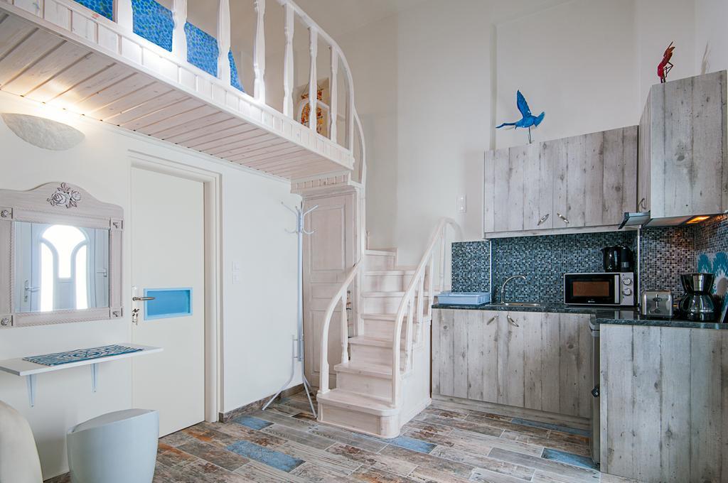 Appartamento Blue Dream - Santorini Kamári Esterno foto